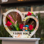 I Love You Kalpli Çiçek Aranjmanı