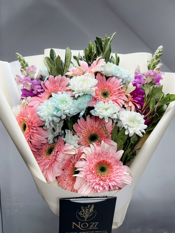 Karışık Gerbera Mevsim Buketi